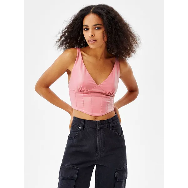 Топ Bershka с узлом