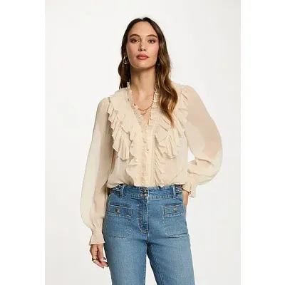 Блузка Stradivarius с рюшами