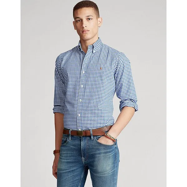 Мужская рубашка Ralph Lauren Custom Fit