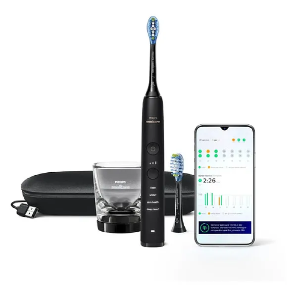 Электрическая зубная щётка Philips Sonicare DiamondClean 9000