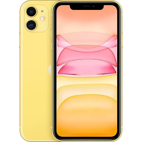 Смартфон Apple iPhone 11 256 ГБ, желтый