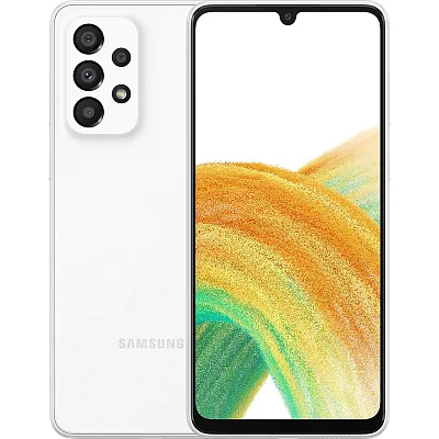 Смартфон Samsung Galaxy A33 5G 6/128 ГБ, белый