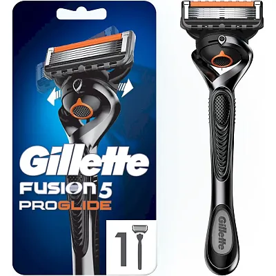 Gillette Fusion5 ProGlide Мужская Бритва, 2 кассеты